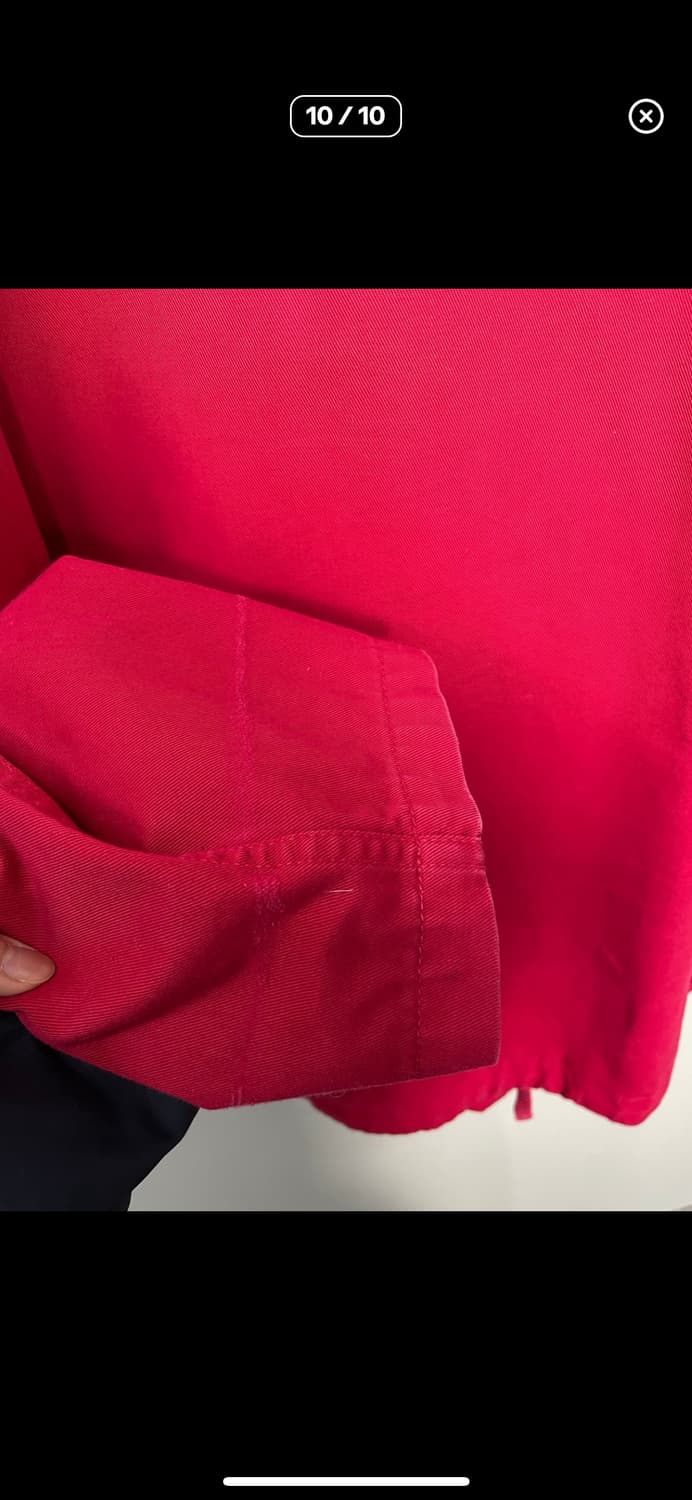 베네통 스펠아웃 레드 자켓 A3433 상품이미지9