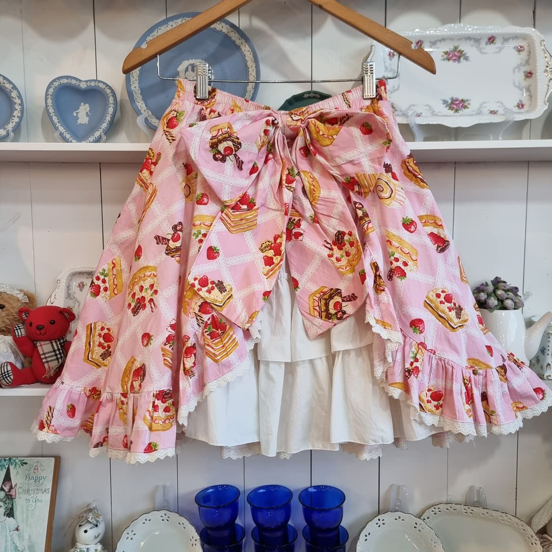 BODYLINE(바디라인) 디저트 빅리본 스커트 상품이미지1