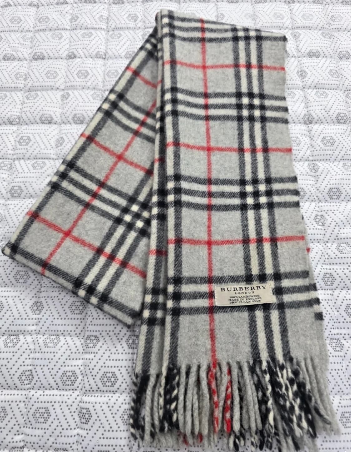 버버리 램스울 노바체크 머플러 상품이미지3
