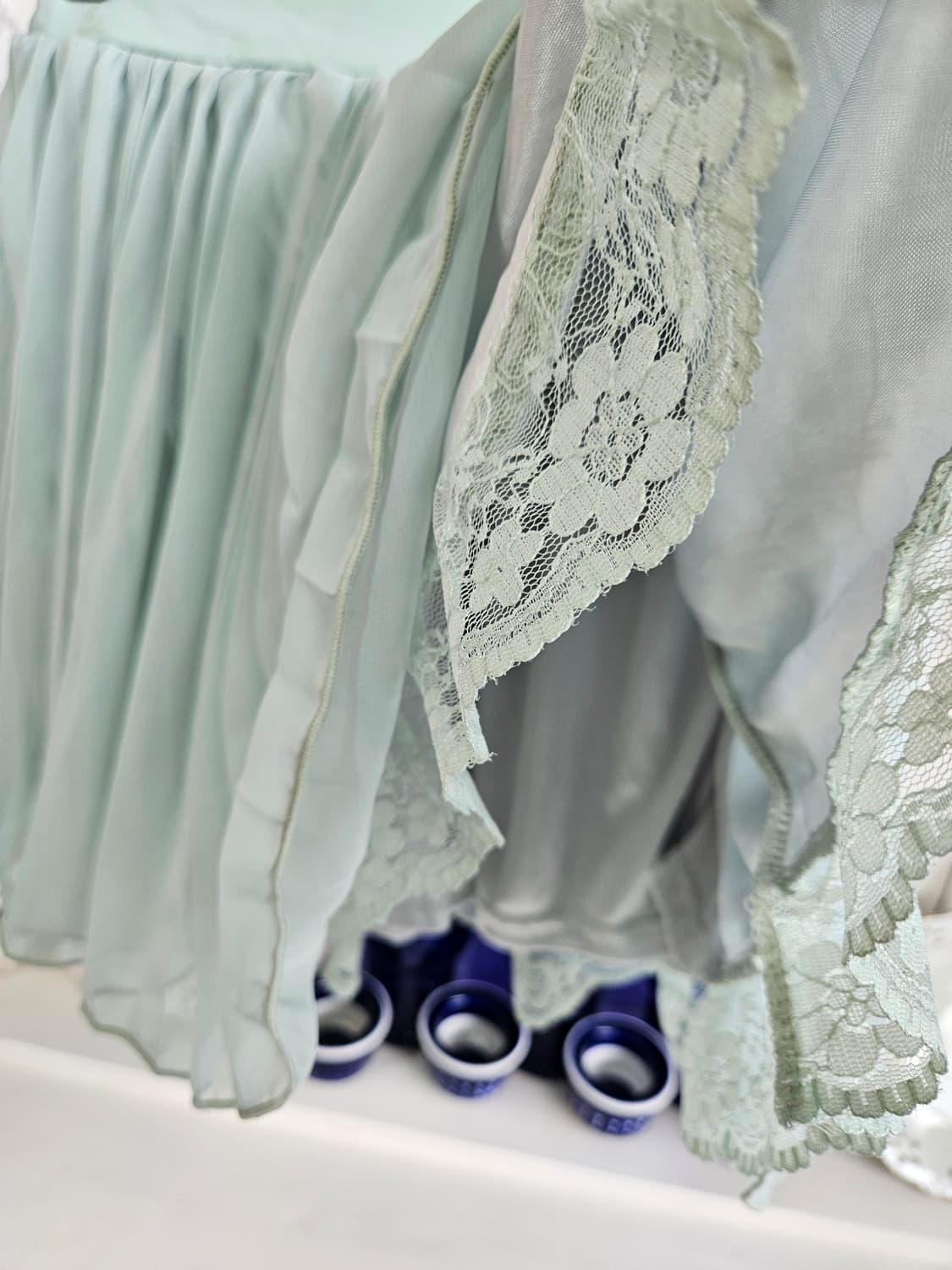 (INGNI) 쉬폰 레이어드 플레어 스커트 상품이미지4