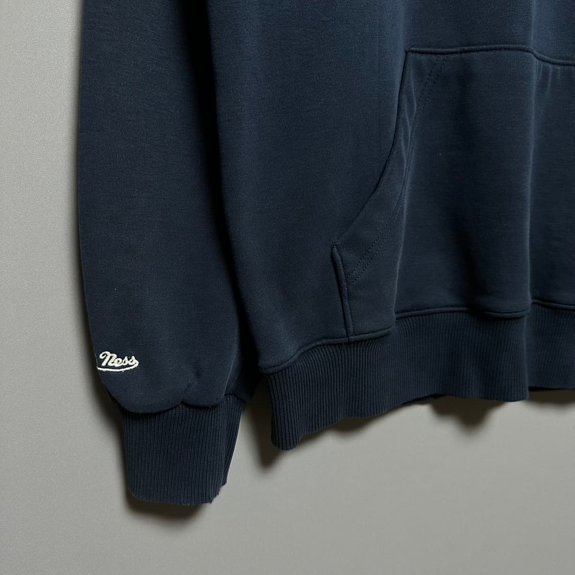 [M]미첼엔네스 레드삭스 네이비 후드티 상품이미지3