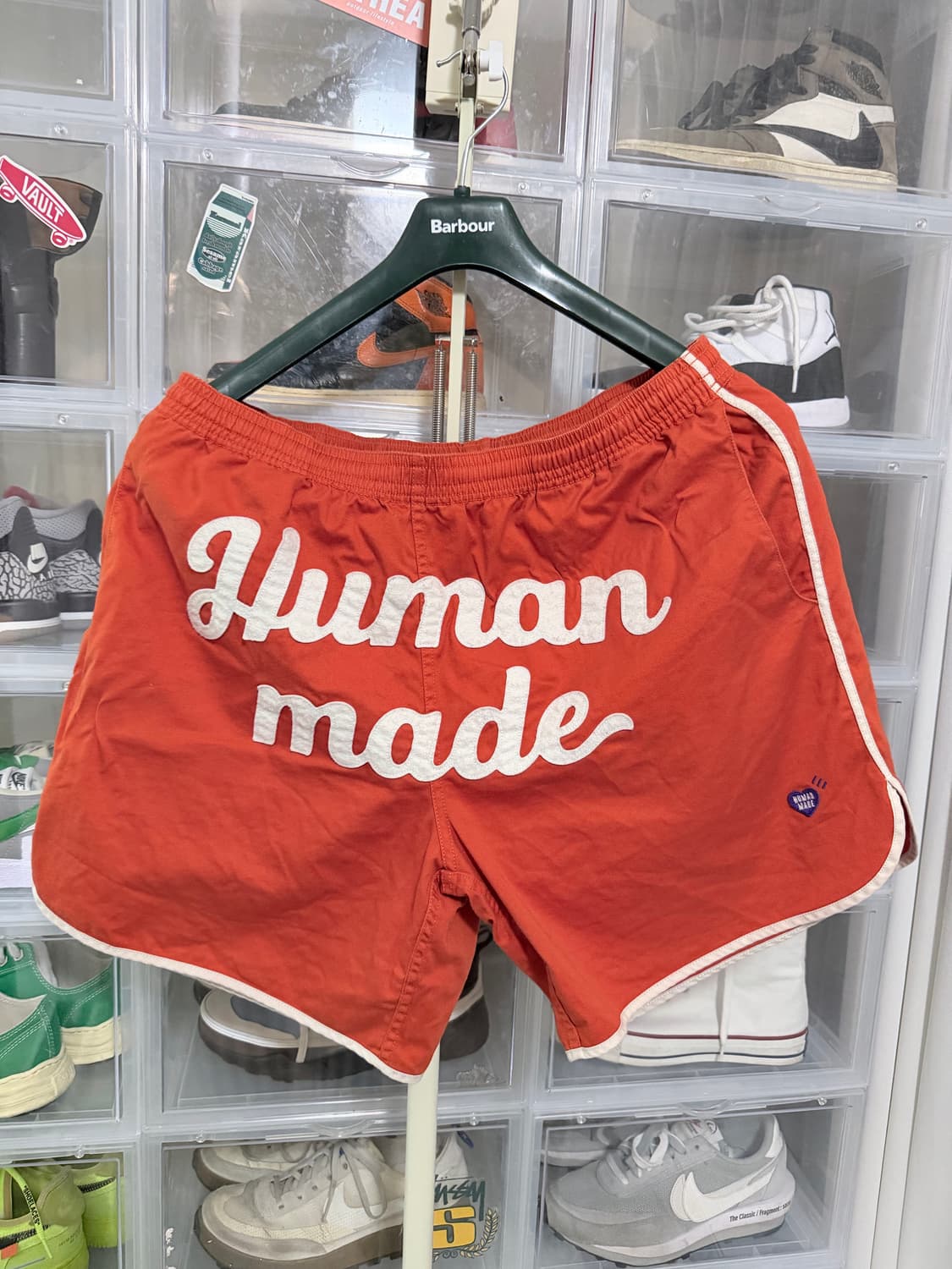 XL) 휴먼메이드 게임 쇼츠 오렌지 상품이미지1