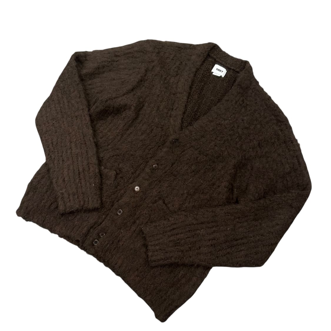오베이 패트론 알파카 가디건 상품이미지3
