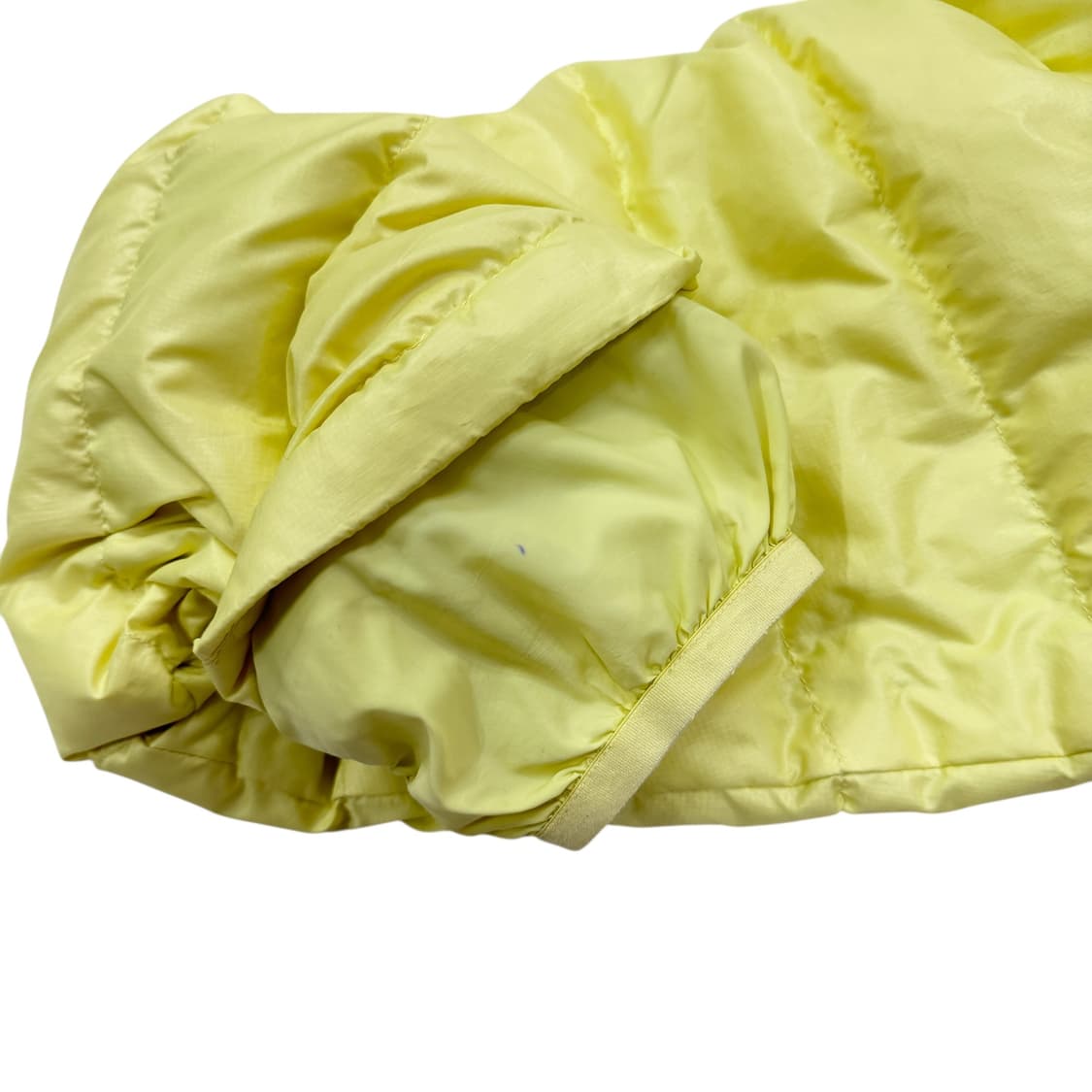 왓츠더유즈 경량패딩 자켓 라임 옐로우 상품이미지8