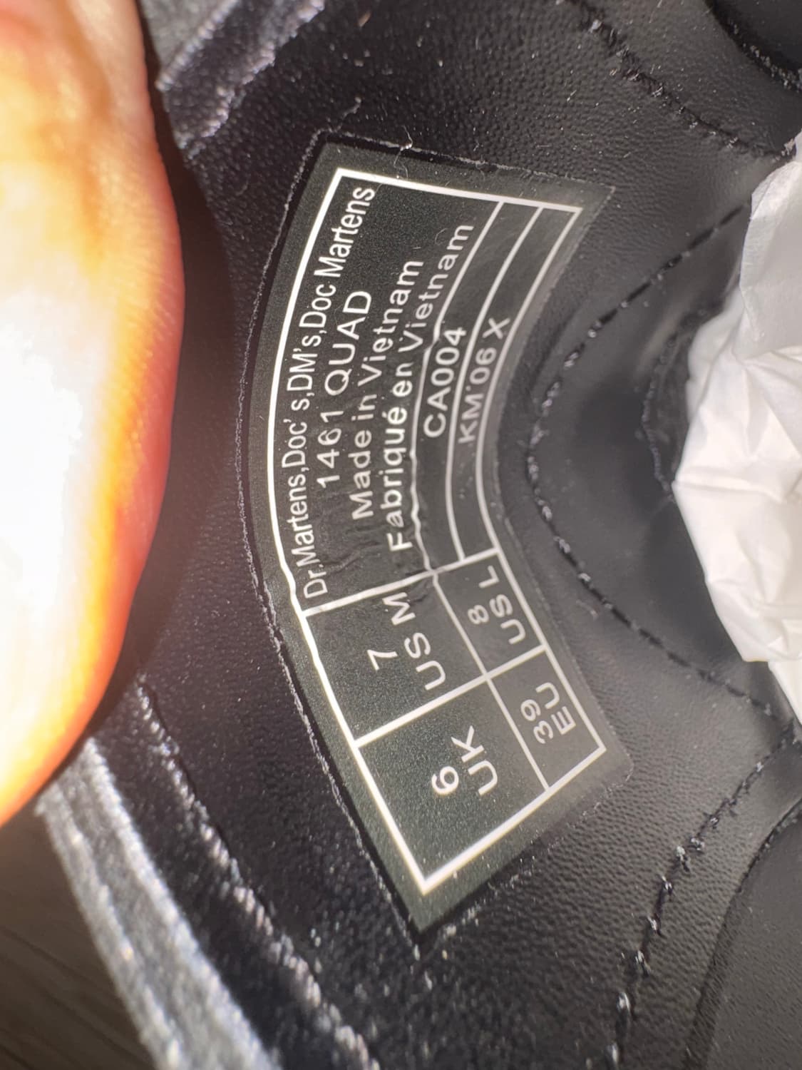 닥터마틴 1461 3홀 쿼드 250 상품이미지7