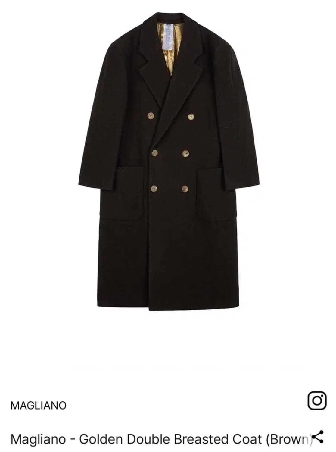 마리아노 코트 새상품입니다. 상품이미지1