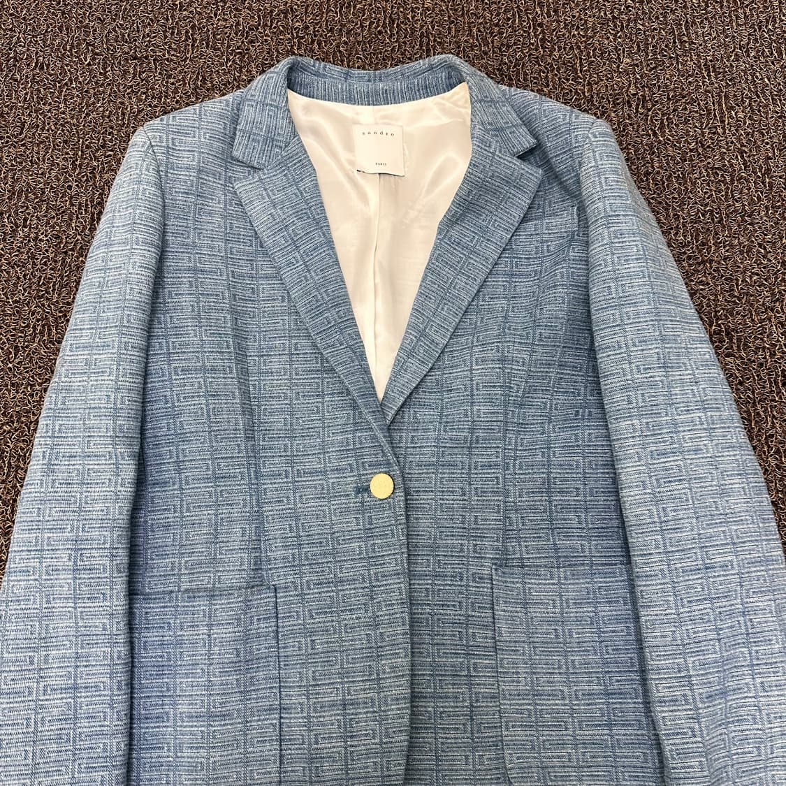 SANDRO 산드로 여성 블루 자켓 상품이미지5