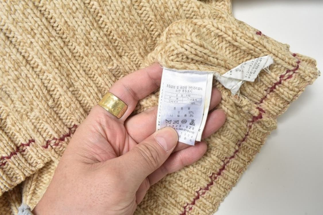 90S 팀버랜드 OG 울 니트 L N1076 상품이미지3