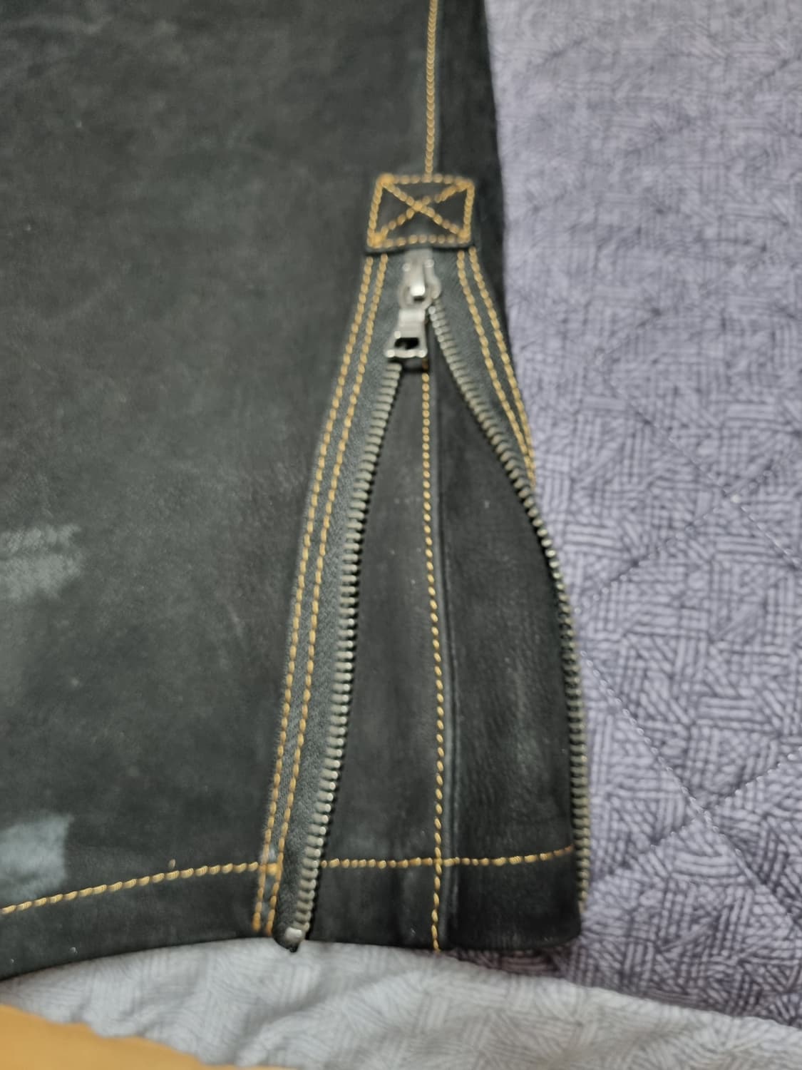 산양가죽 라이딩진 36사이즈 상품이미지6