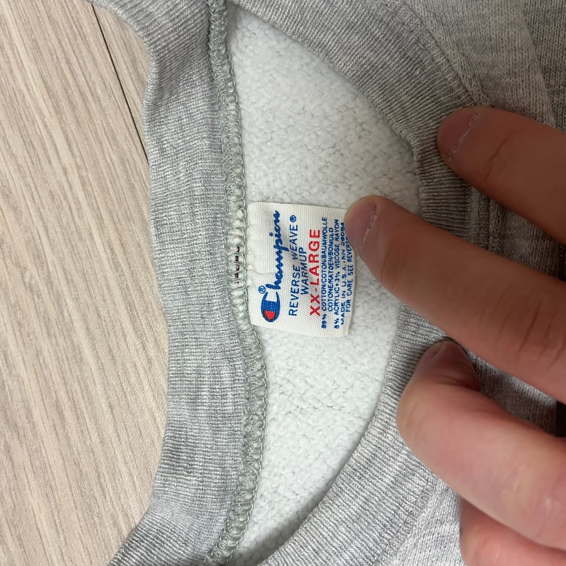 80s 챔피온 리버스위브 맨투맨 xxl 상품이미지2