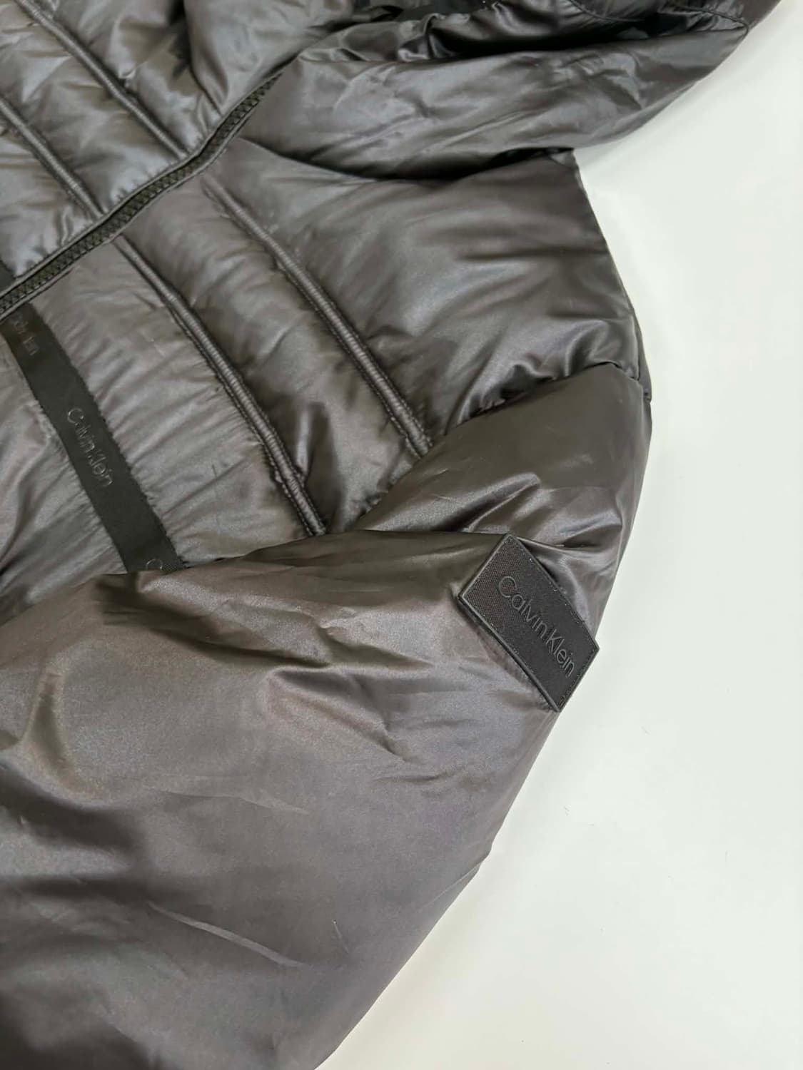 [L] 캘빈클라인 소로나 후드 푸퍼 패딩 상품이미지7