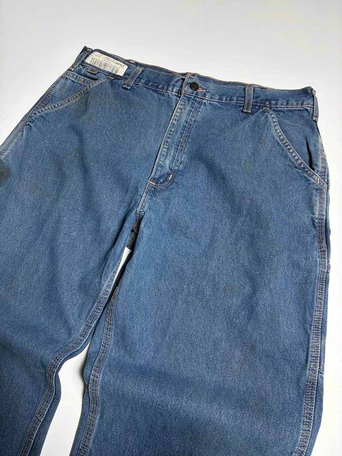 칼하트 백로고 빈티지 워크 데님 팬츠 R1350 상품이미지2