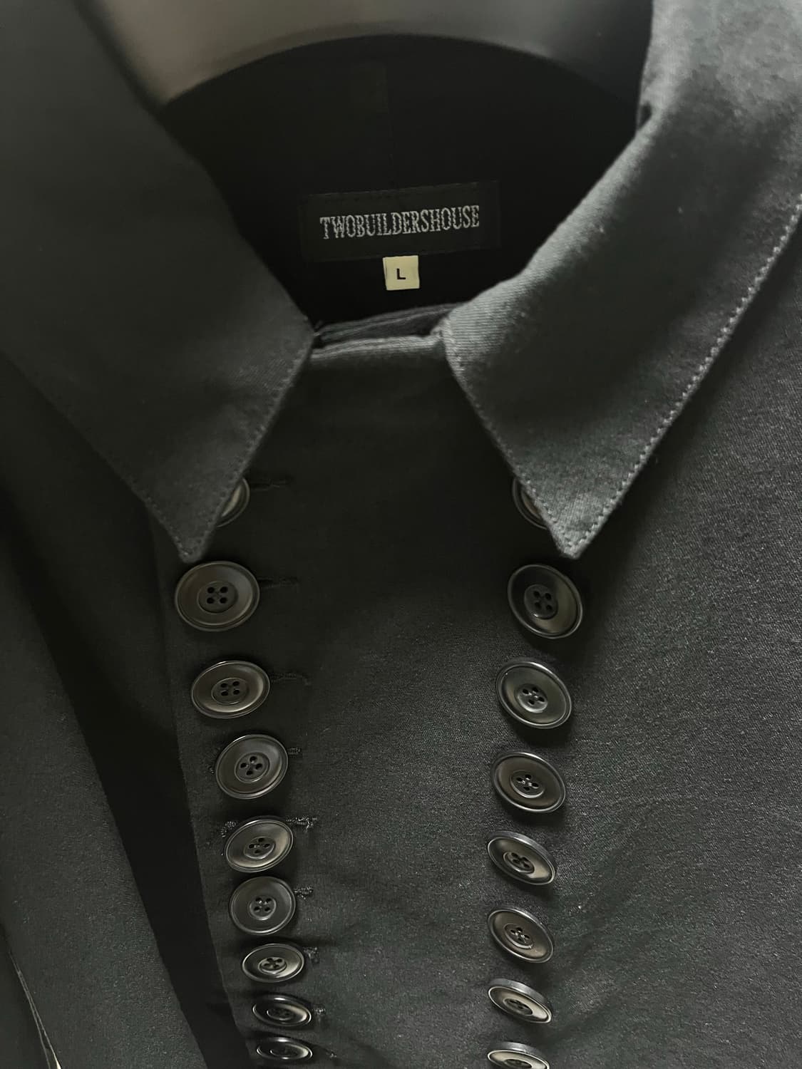 투빌더스하우스 코튼 필드 자켓 블랙 상품이미지2