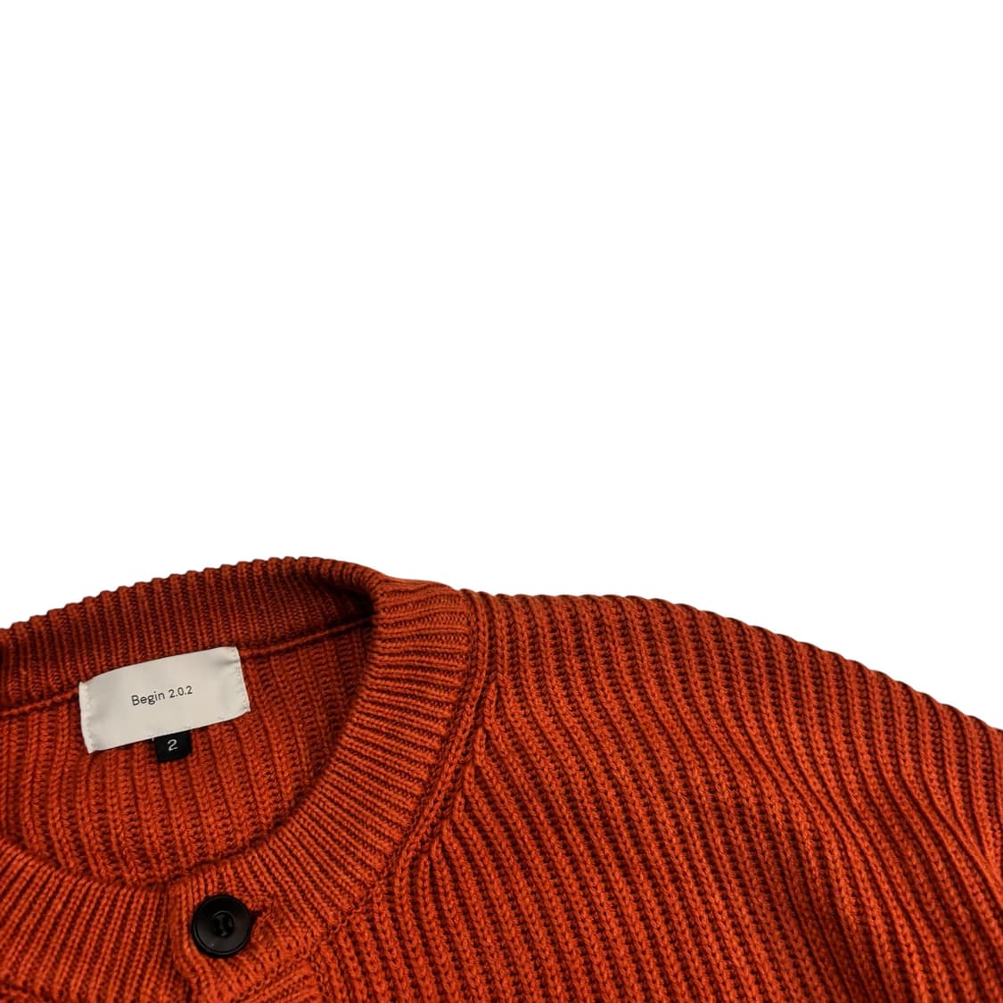 비긴202 울 라운드넥 가디건 상품이미지3