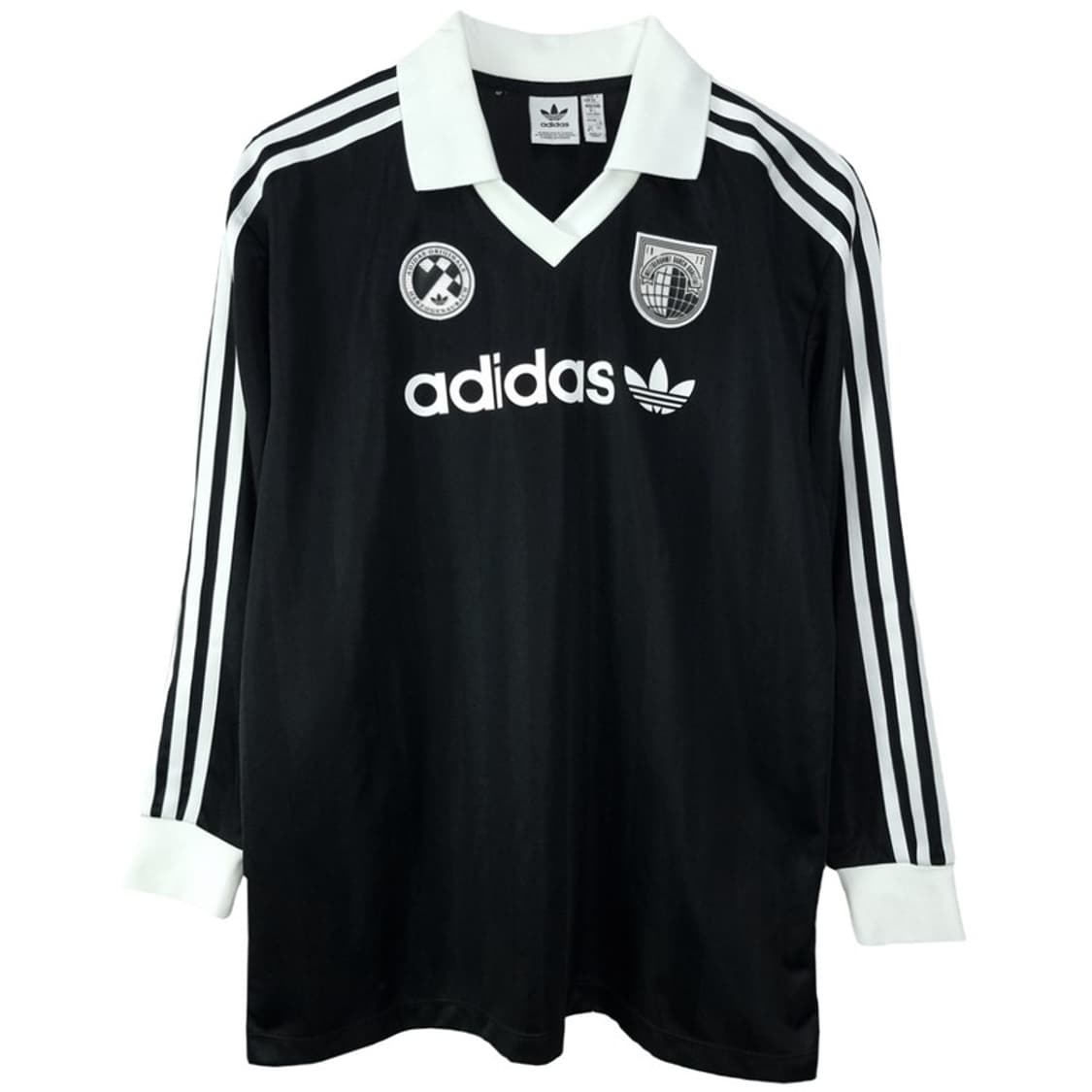 [아디다스] 블록코어 풋볼 롱슬리브 티셔츠 블랙 M20025 상품이미지2