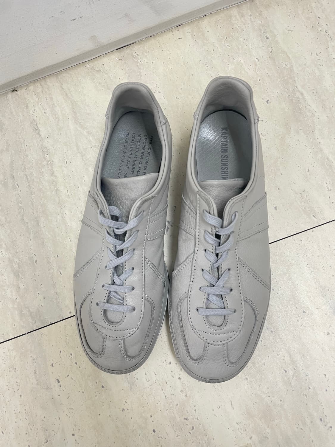 캡틴선샤인 X 리프로덕션오브파운드 25AW 스니커즈 EU39 상품이미지4