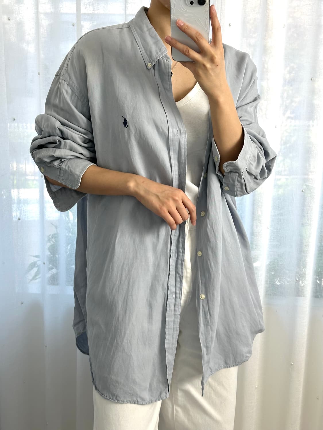 폴로랄프로렌 린넨셔츠 상품이미지1