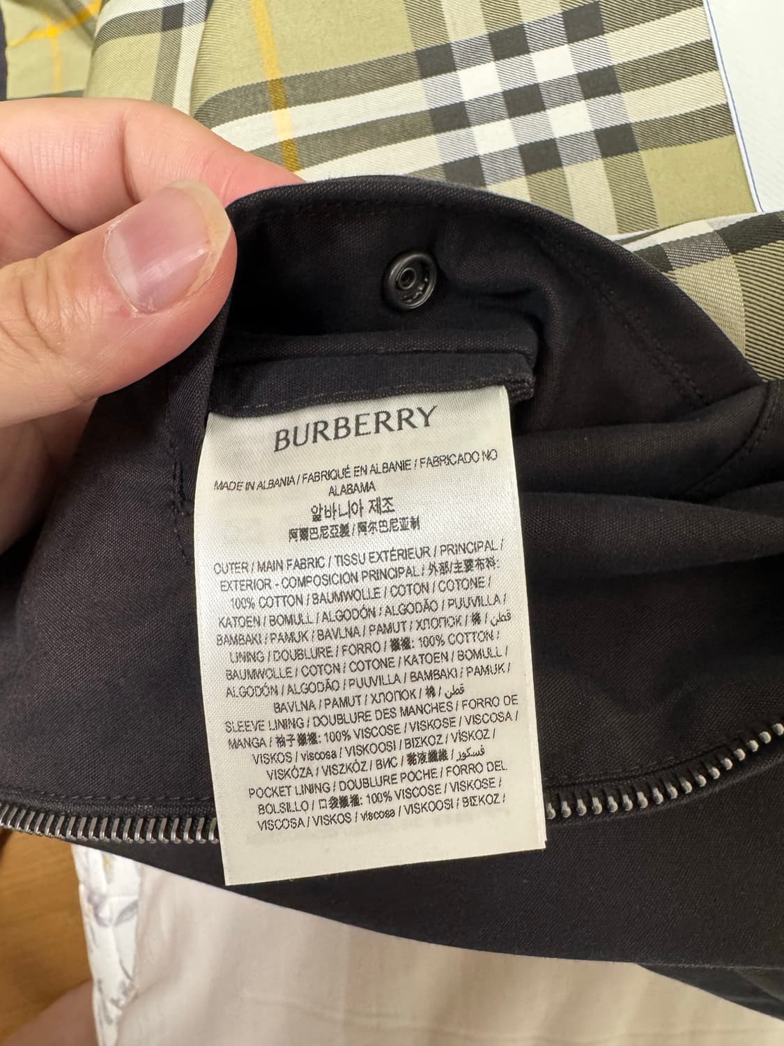 버버리 프로썸 자켓 상품이미지5