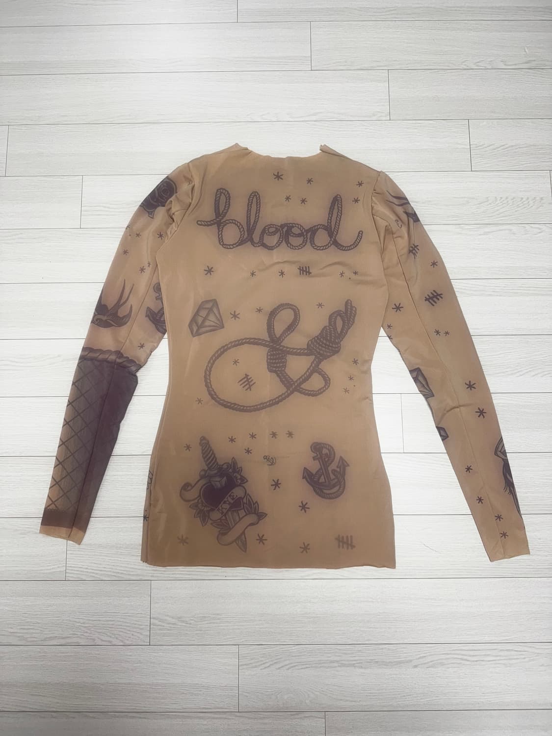 카이 타투프린팅 티셔츠, 래쉬가드 상품이미지7