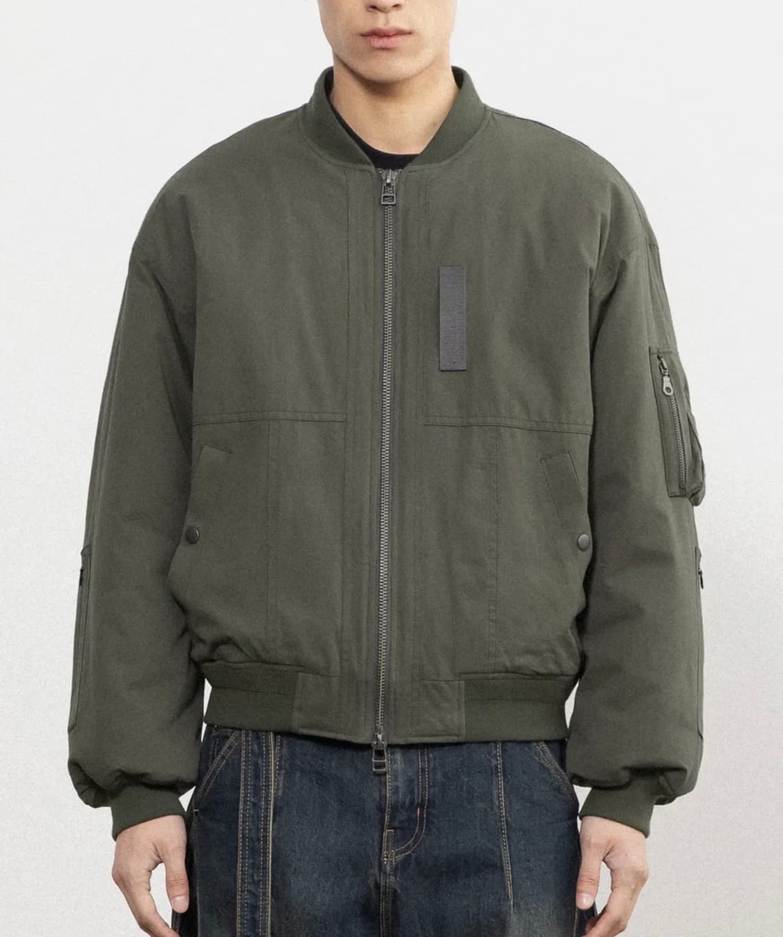 [새제품/2] 비긴202 리노 MA-1 점퍼 [빈티지 올리브] 상품이미지1