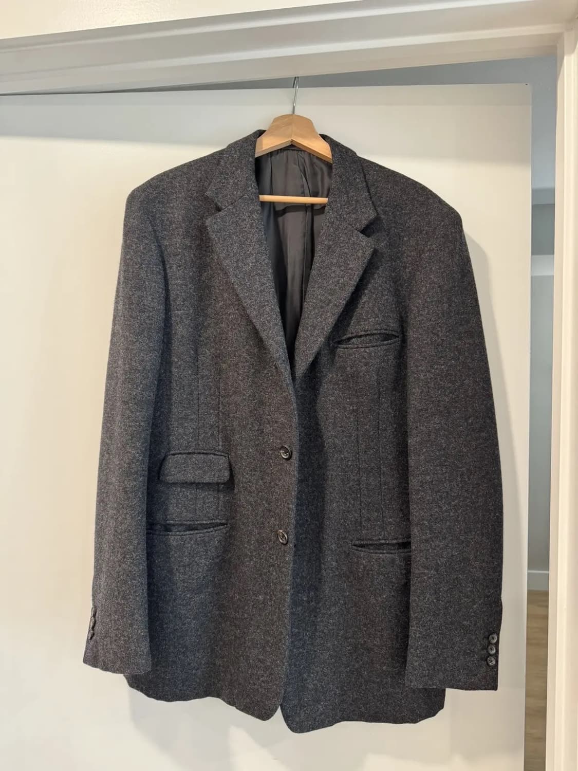 질 샌더 테일러 메이드 울 트위드 블레이저 상품이미지4