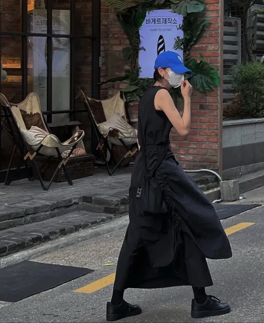 트리밍버드 벨티드 셔링랩 원피스 상품이미지2