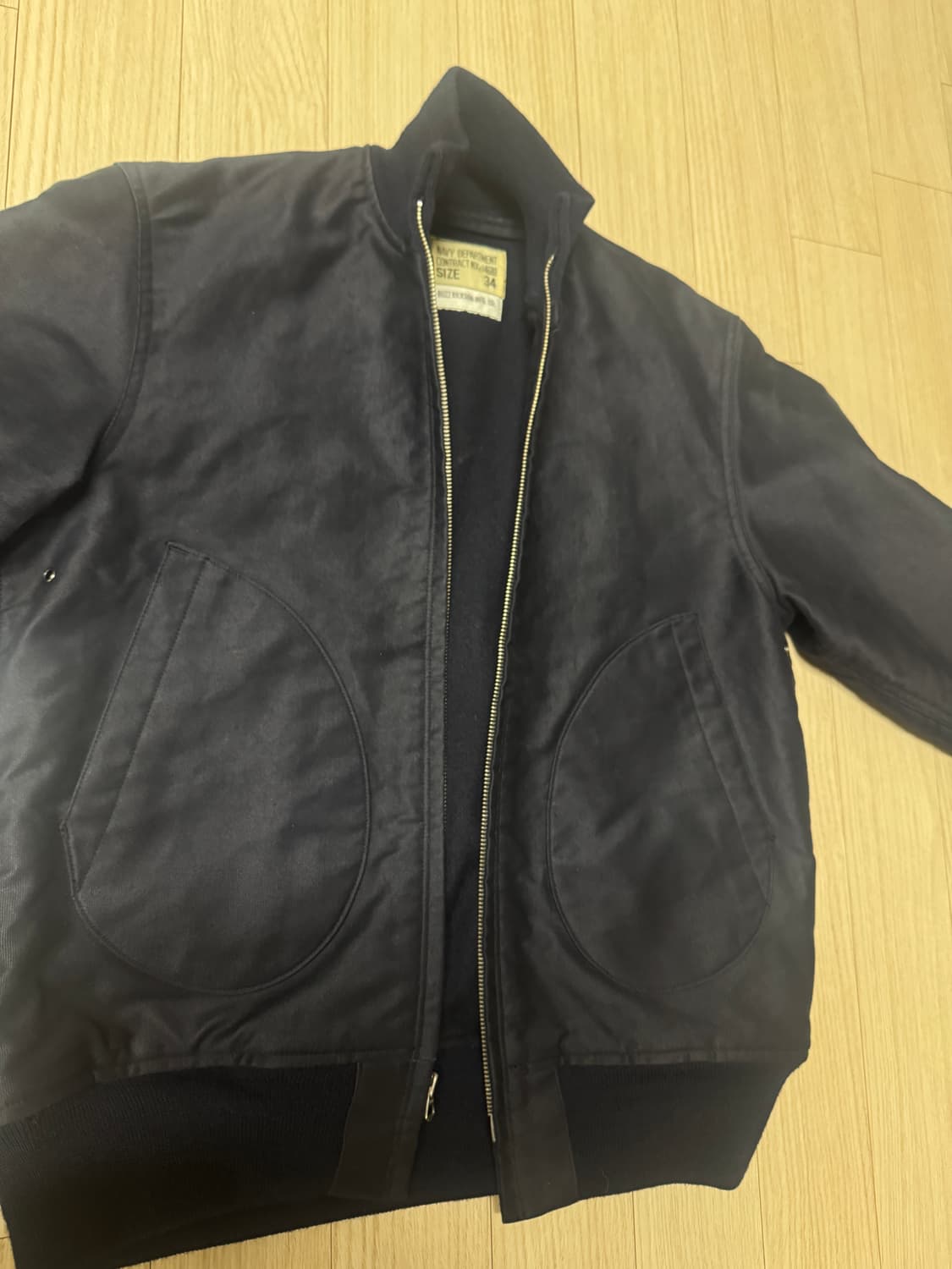 버즈릭슨 복각 미해군 덱자켓 상품이미지2