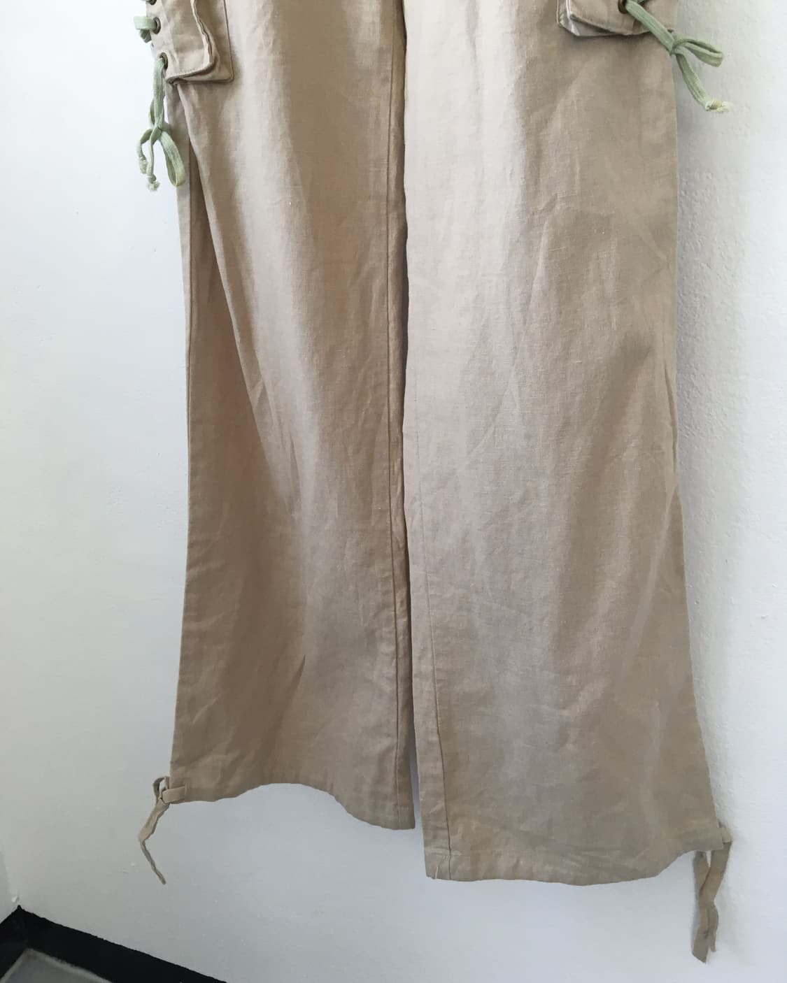 Lace up point tube top jumpsuit 상품이미지4