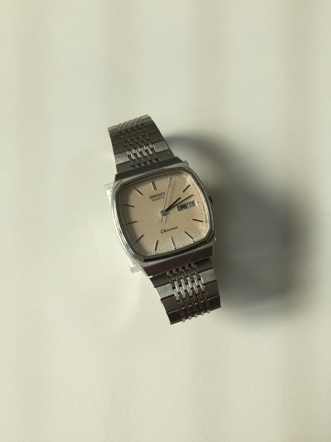 80s seiko chronos square day-date 상품이미지8