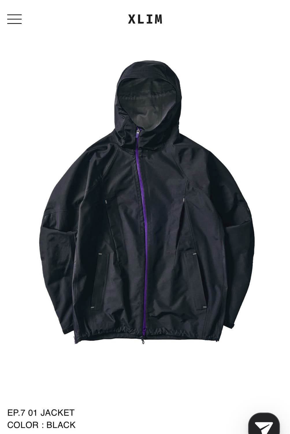 xlim ep7 01 자켓 바람막이 상품이미지1