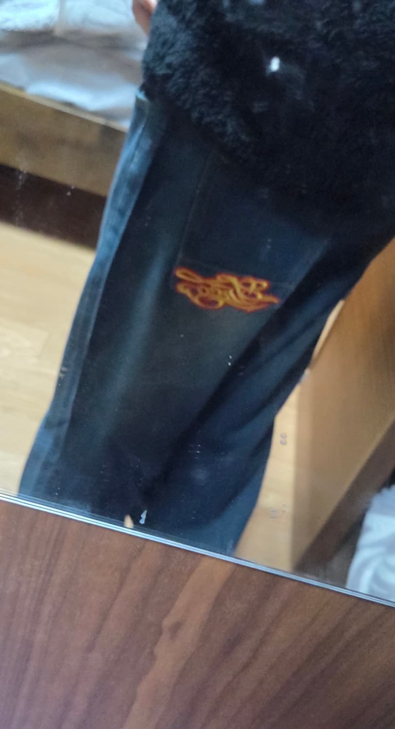 Jeans 자수포인트 데님워싱 청바지 상품이미지6