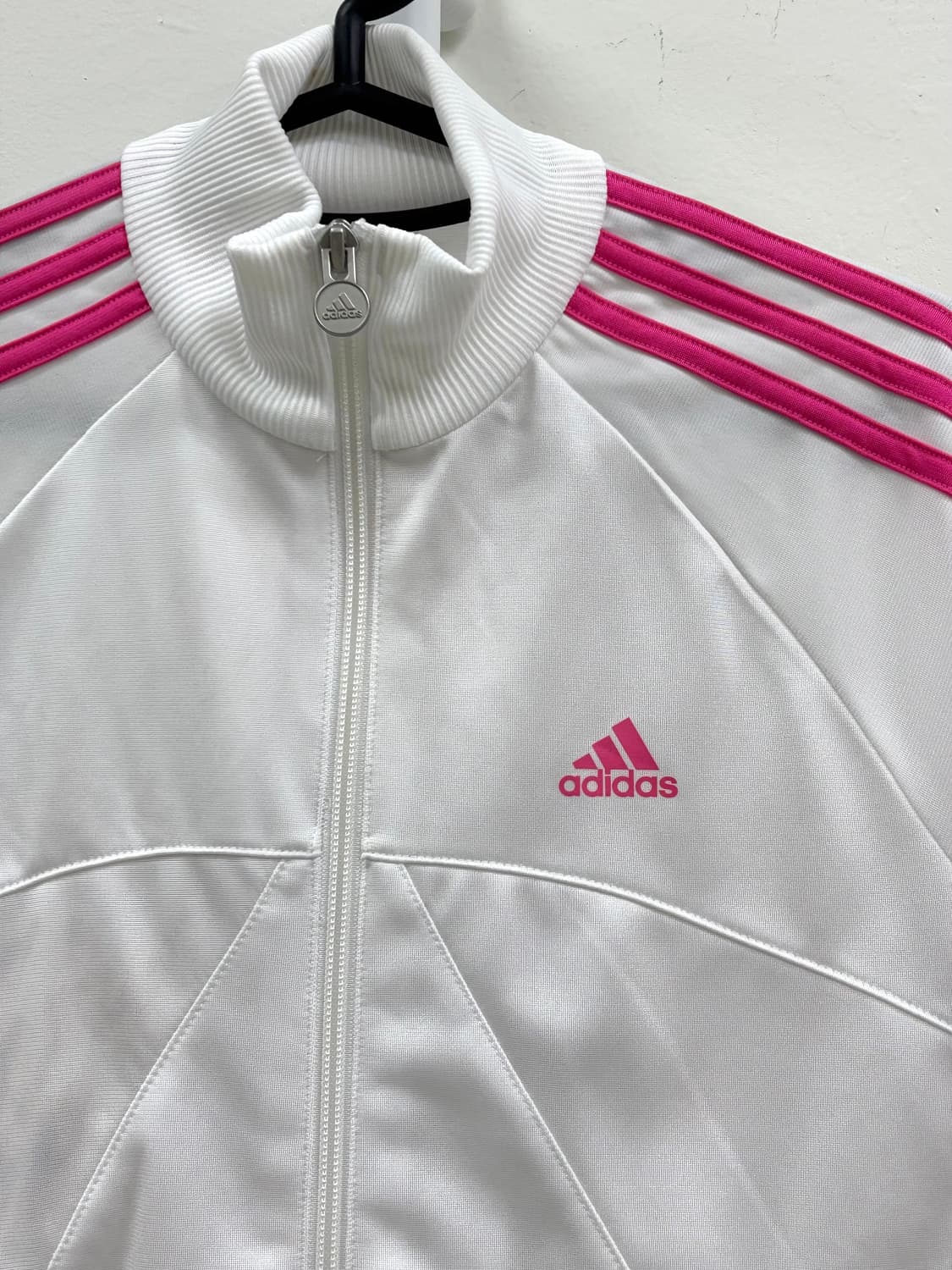 빈티지 아디다스 화이트 핑크 트랙탑 져지 상품이미지6