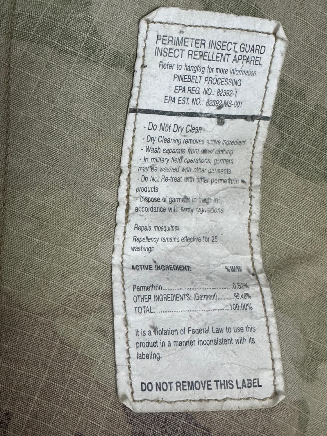 미군 OCP 멀티캠 전투복 상의 (M/R) (L) 상품이미지10