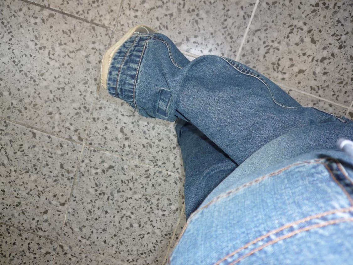 Deep blue denim overall 상품이미지5