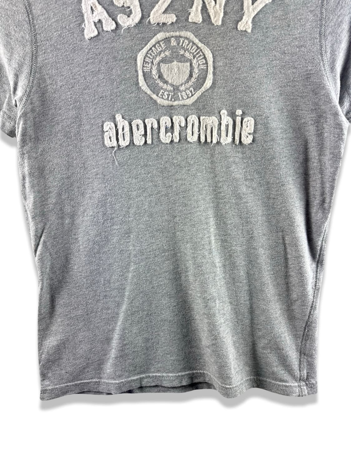 아베크롬비 그레이 딱붙 티셔츠2220 상품이미지3
