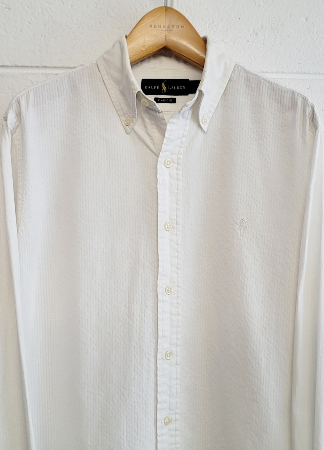 폴로(POLO) 랄프로렌 클래식핏 시어서커셔츠 판매 상품이미지4