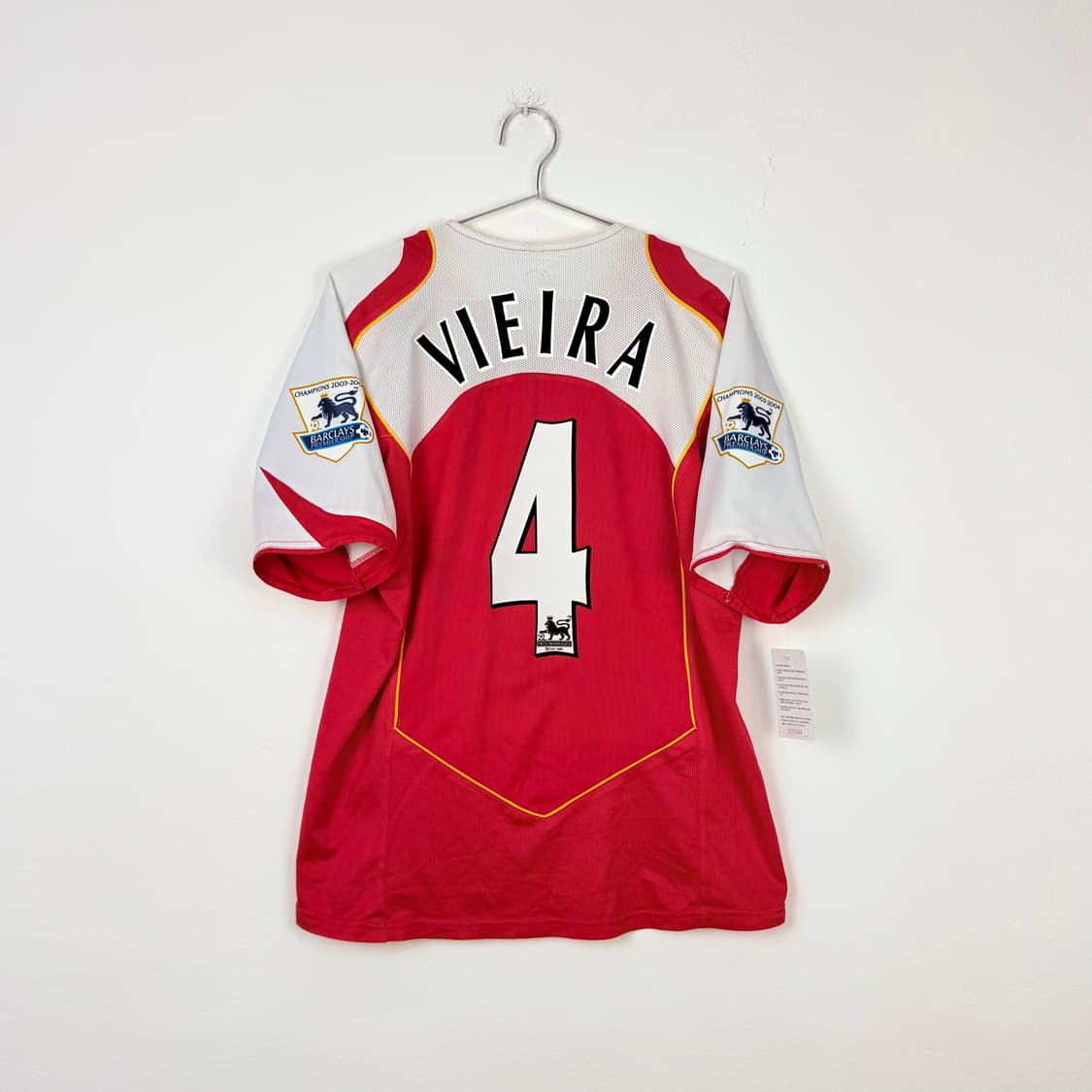 04-05 아스날 홈 비에이라 유니폼 상품이미지1