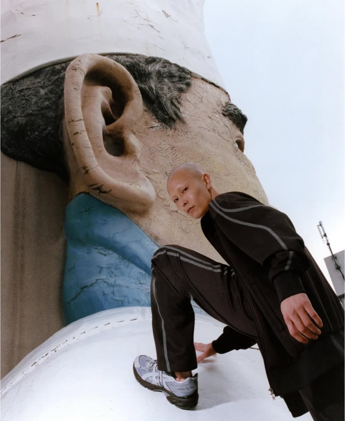 오호스 x 아트모스 핑크 트랙 저지 & 팬츠 상품이미지2