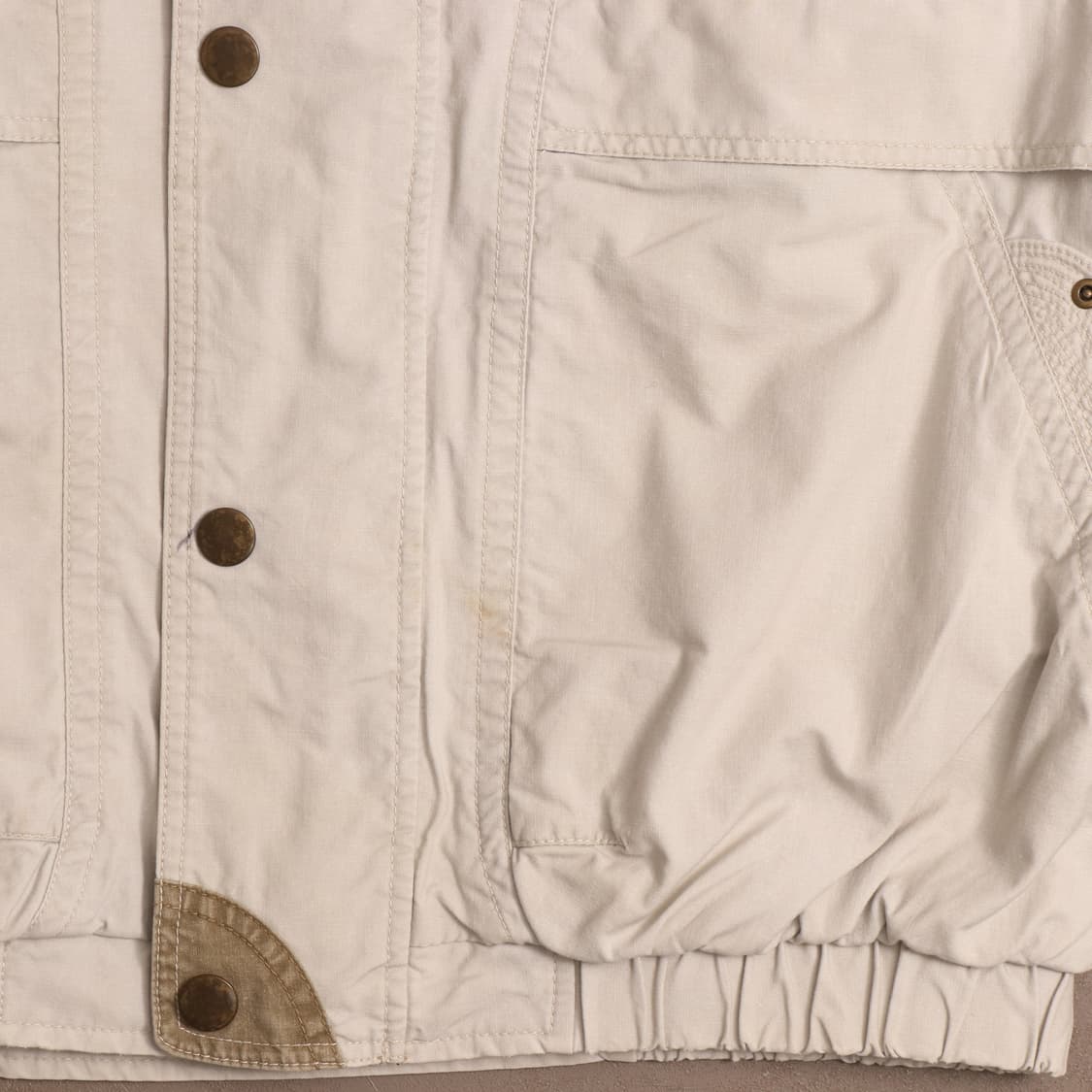 90's 일본빈티지 코튼 블루종 봄버자켓 A1581 상품이미지5