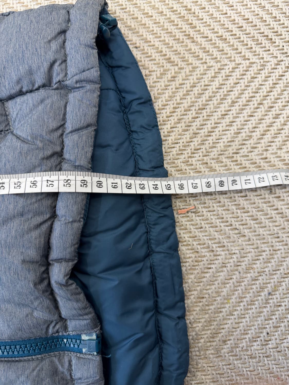 정품) 노스페이스 여성 700필 구스패딩 M 상품이미지10