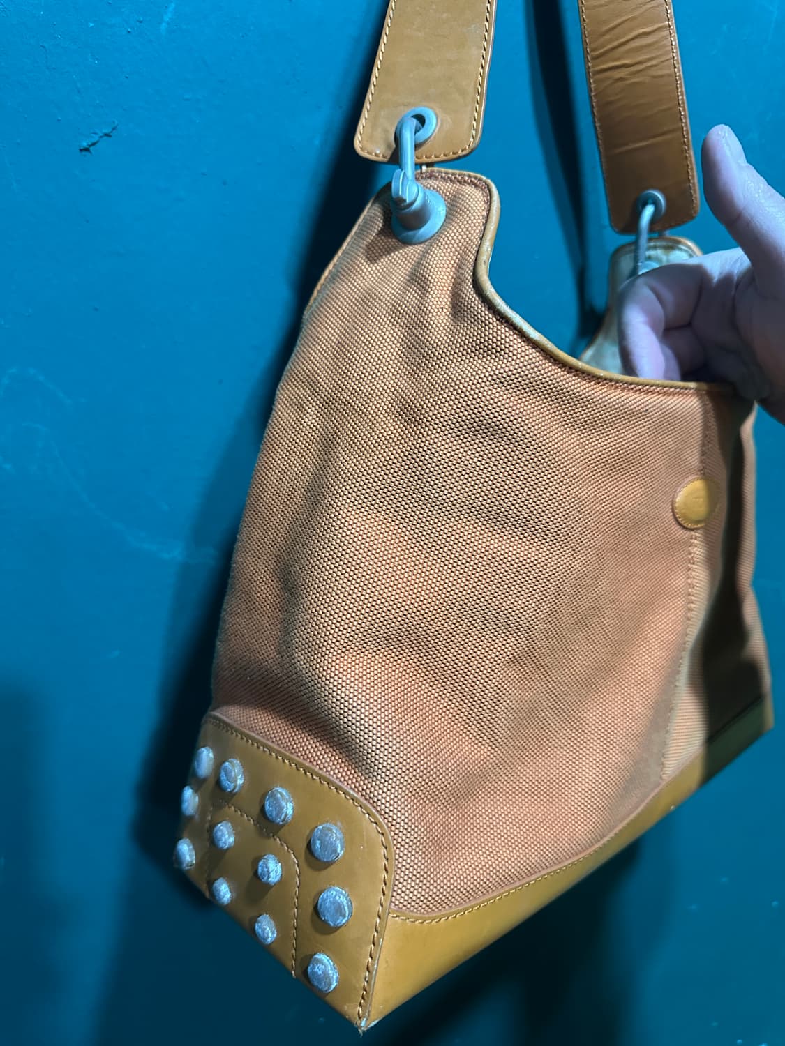 토즈 오렌지 숄더백 상품이미지3