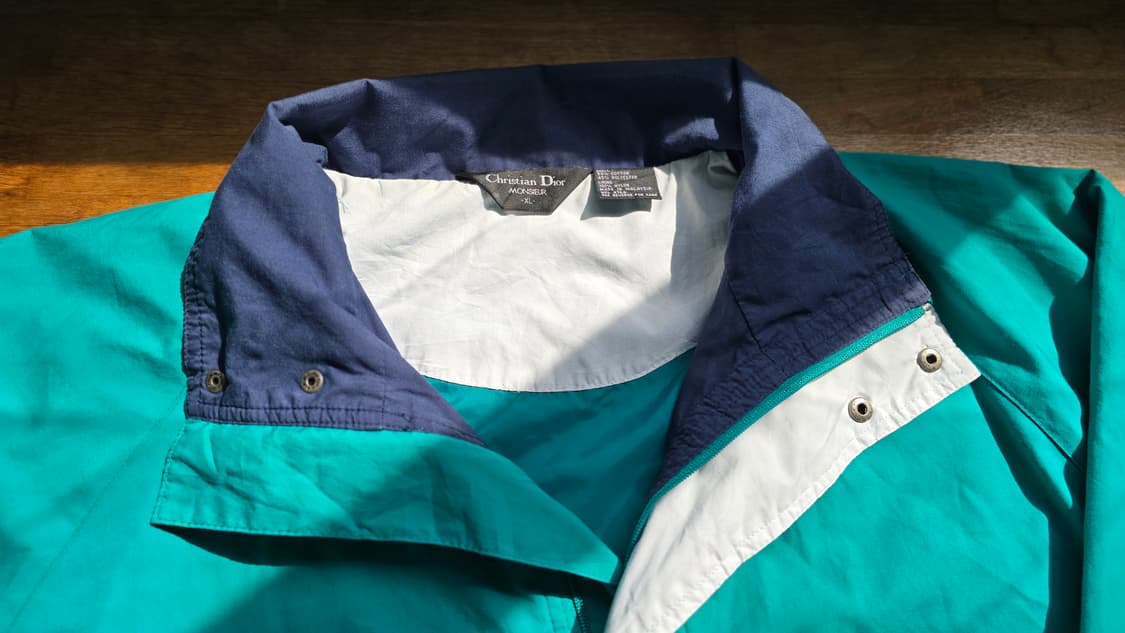 90s Dior 디올 빈티지 블루종 점퍼 자켓 XXL  상품이미지8