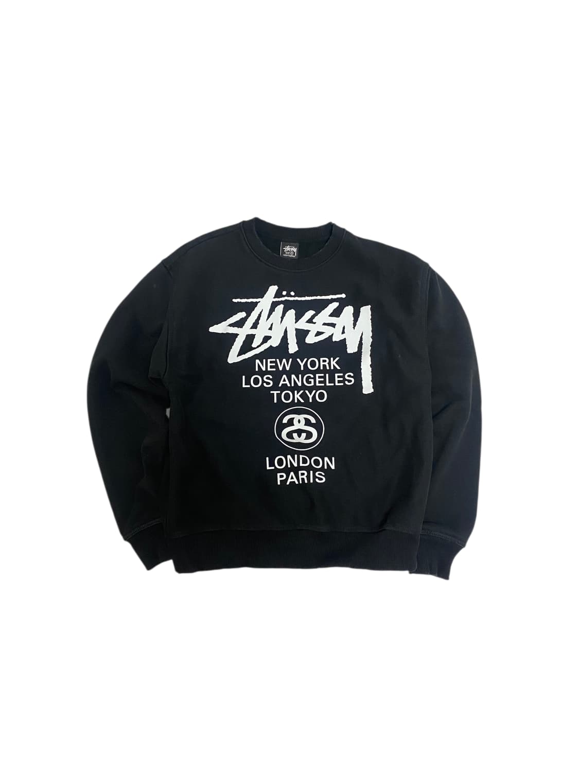 스투시 월드투어 크루넥 M 상품이미지1