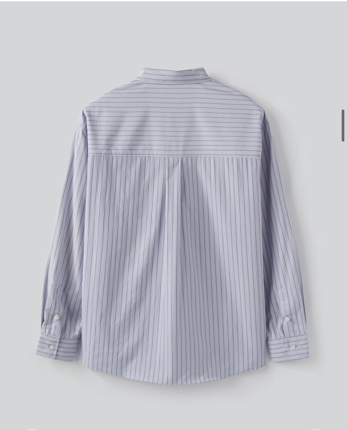 (4) 파브레가 로렌 스트라이프 셔츠 (스카이 블루) 판매 상품이미지8