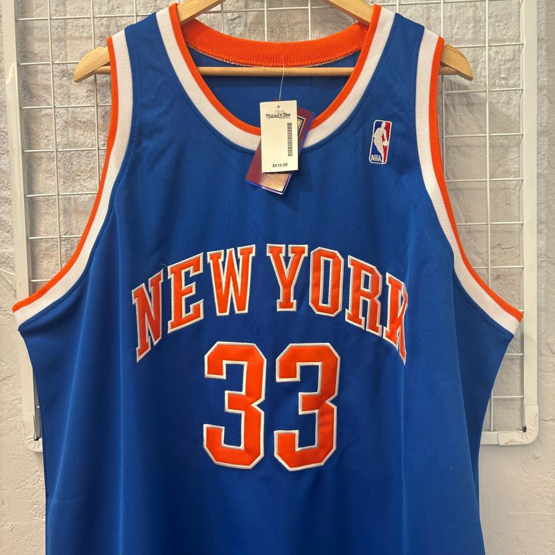 NBA 뉴욕닉스 슬리브리스 유니폼 2XL 상품이미지3