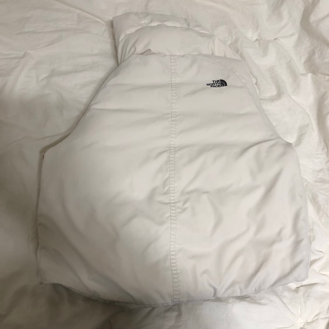 노스페이스 온볼 아이보리 숏패딩 XS 상품이미지3