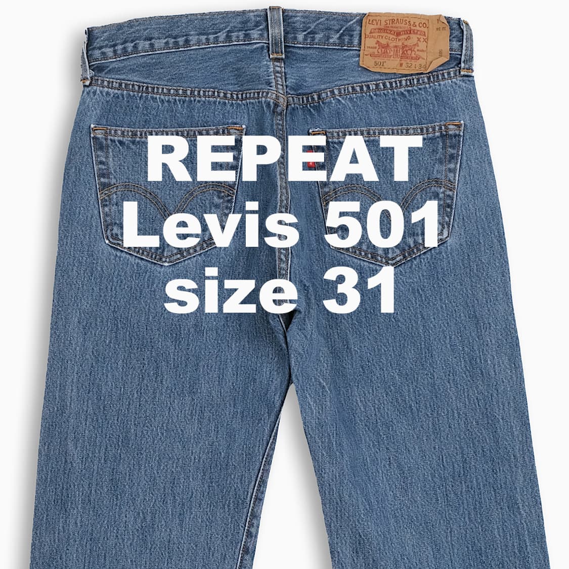 빈티지 리바이스 501 중청 31 인치 LV50132427 상품이미지1