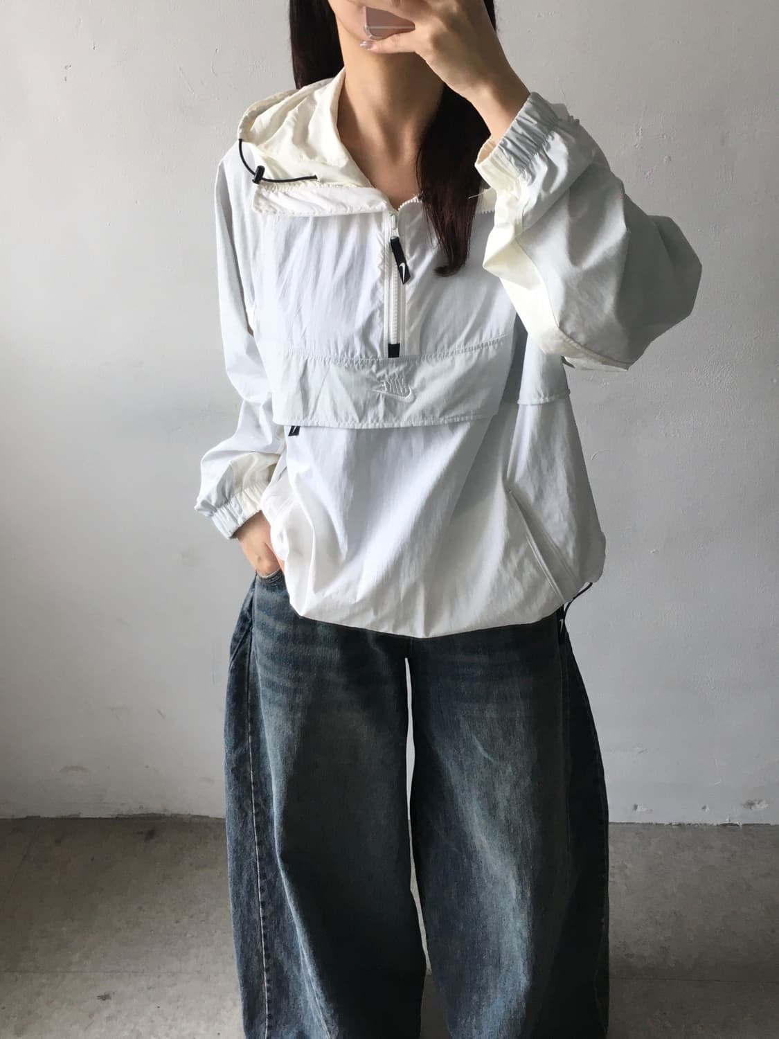 나이키 스우시 아노락 바람막이 상품이미지2