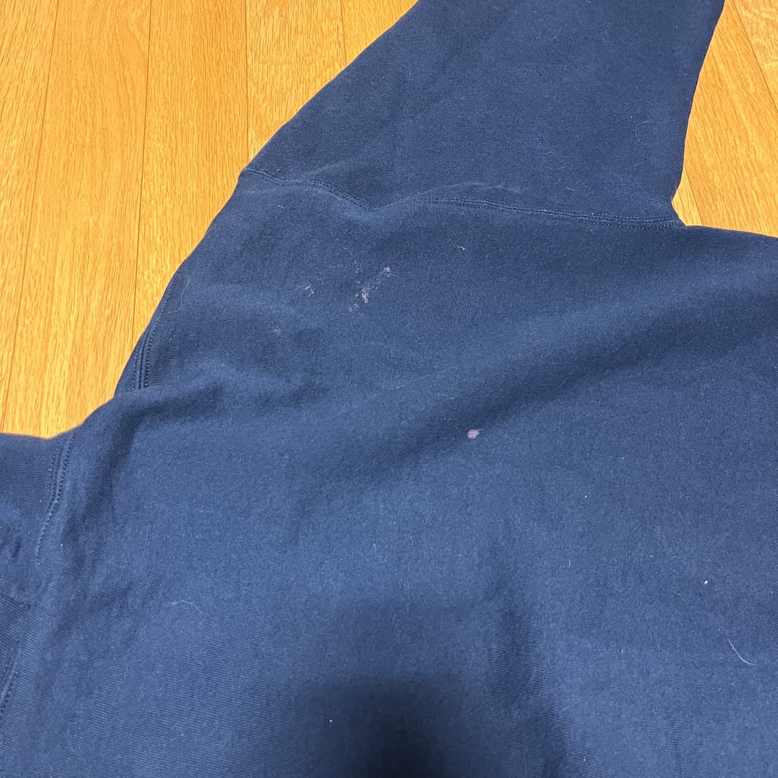 [XL] 00s 빈티지 러셀 후드집업 네이비 매티보이 상품이미지6