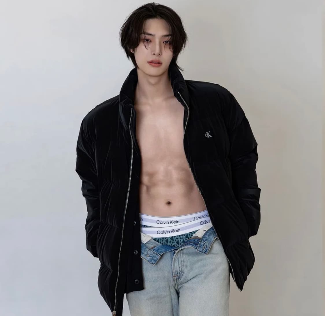 새상품) s(95~100) CK 캘빈클라인 남성 푸퍼 패딩 상품이미지3